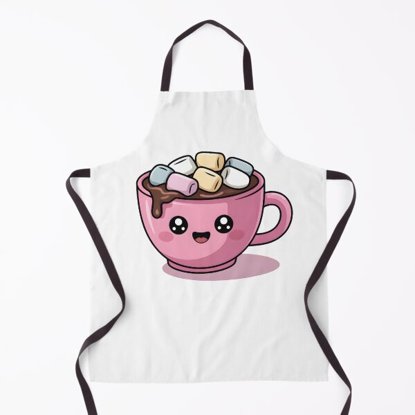 Aperçu de l'œuvre Tasse de chocolat chaud Kawaii – Moment doux et chaleureux créée et vendue par Fragy72.