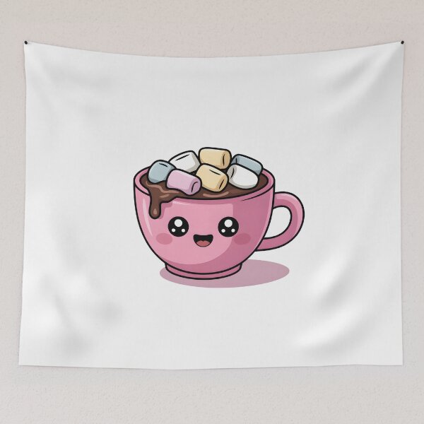 Item preview, Kawaii Hot Choco Cup – Sweet and Warm Moment designed and sold by Fragy72.