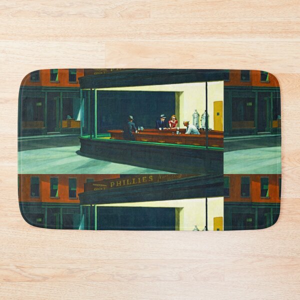 Item preview,  Edward Hopper, Nighthawks, 1942. (Digitally enhanced by WatermarkNZ Press)  designed and sold by CristalleLisa.
