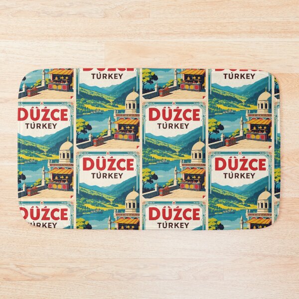 Item preview, Duzce Turkey Vintage Travel Tourism designed and sold by TravelersGems.