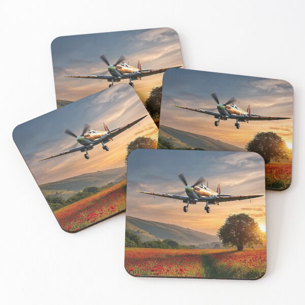 Item preview, Spitfire On Approach designed and sold by Skyframe Aviation.