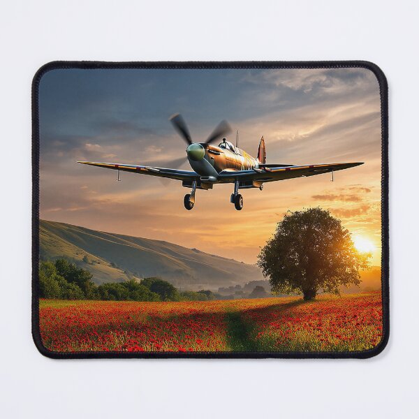 Item preview, Spitfire On Approach designed and sold by Skyframe Aviation.