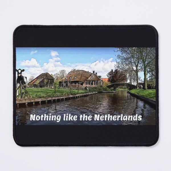Item preview, Nothing Like the Netherlands – Dutch Countryside Art Print designed and sold by PunArtistry.