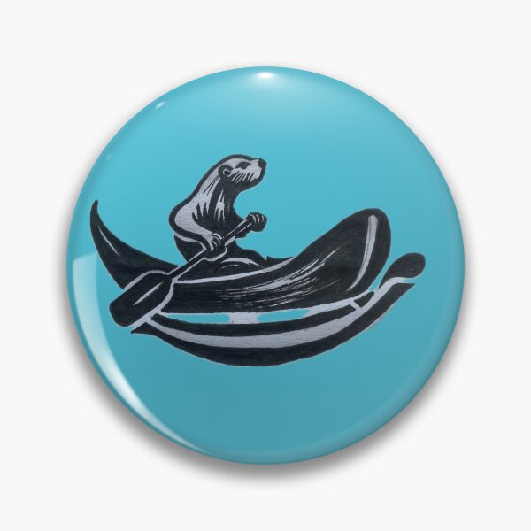 Item preview, Otter canoeing designed and sold by Pondsk8ter.