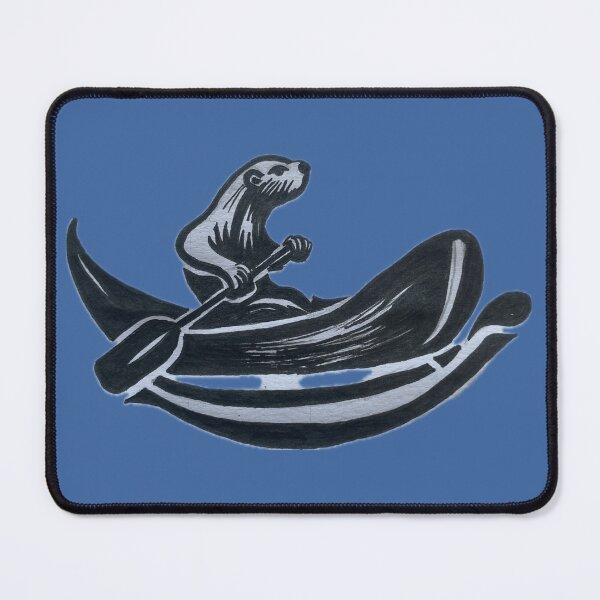 Item preview, Otter canoeing designed and sold by Pondsk8ter.