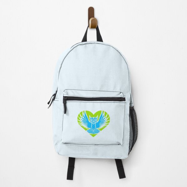 Item preview, Owl heart symbol shape bird love flies cool logo designed and sold by shirt-o-mat.