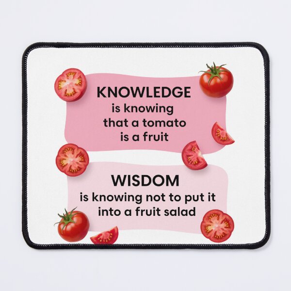 Item preview, Knowledge and Wisdom, funnyfits70, Humor, Funny designed and sold by FunnyFits70.