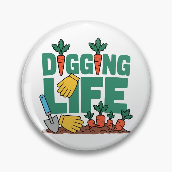 Item preview, Digging Life Gardening designed and sold by Traveldrawings.