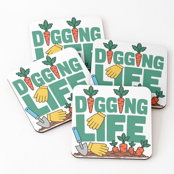 Item preview, Digging Life Gardening designed and sold by Traveldrawings.