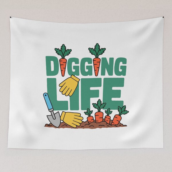 Item preview, Digging Life Gardening designed and sold by Traveldrawings.