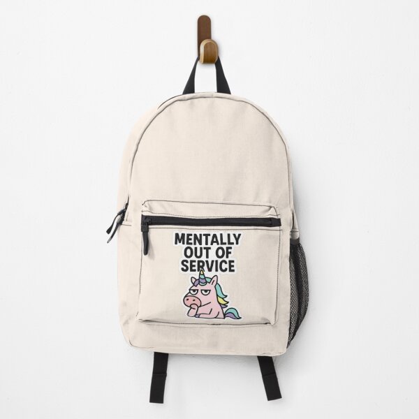 Item preview, Unicorn with a bored face MENTALLY OUT OF SERVICE designed and sold by JCN-N.