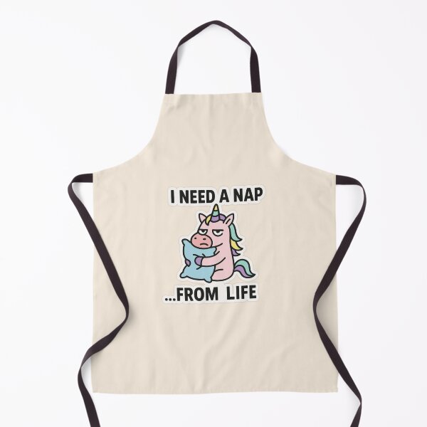 Item preview, Unicorn with a bored face I NEED A NAP ...FROM LIFE. designed and sold by JCN-N.