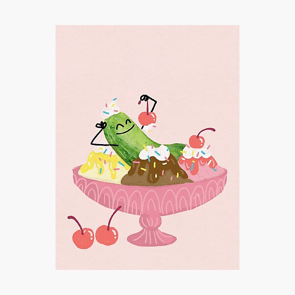 Item preview, Pickle Sundae Fun Day designed and sold by littleclyde.