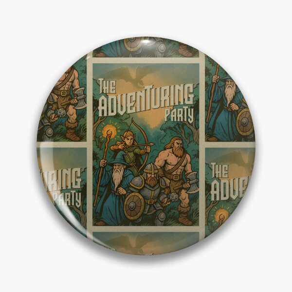 Artikelvorschau, Die Abenteuerparty Fantasy Retro entworfen und verkauft von wolfkin-design.