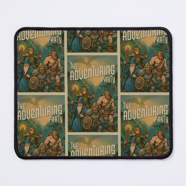 Item preview, The Adventuring Party Fantasy Retro designed and sold by wolfkin-design.