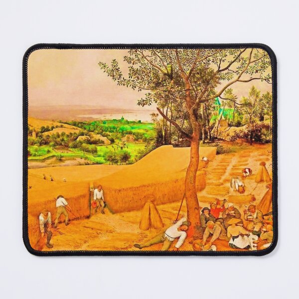 Item preview,  The Harvesters, 1565,  Pieter Bruegel the Elder (digitally enhanced by WatermarkNZ Press) designed and sold by CristalleLisa.