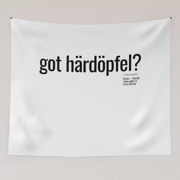 Item preview, got härdöpfel? designed and sold by nature. electrified..