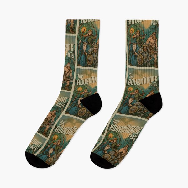 Item preview, The Adventuring Party Fantasy Retro designed and sold by wolfkin-design.