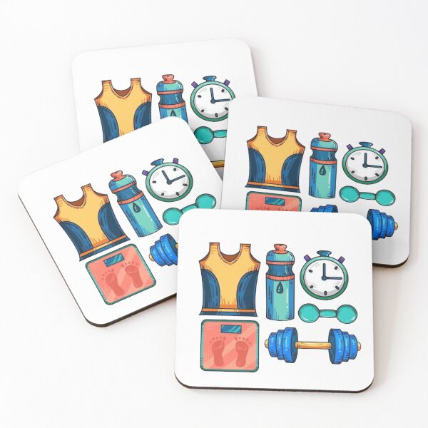 Item preview, Fitness Essentials: Stopwatch, Weights & More designed and sold by Rebel Weave.