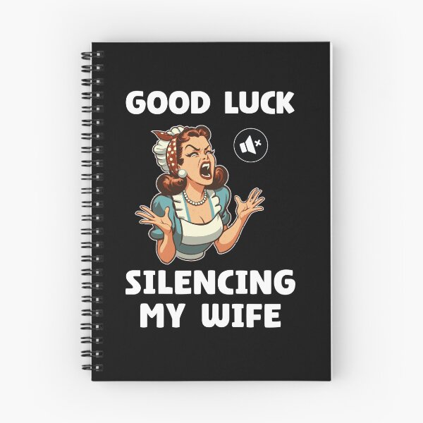 Item preview, good luck silencing my wife funny husband designed and sold by Patremolne.