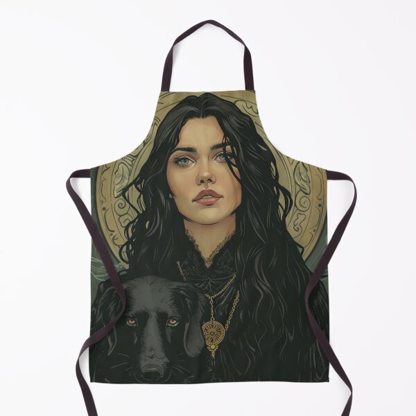 Item preview, Hecate (Hekate) the goddess of magic and her hound designed and sold by MendaciousMina.
