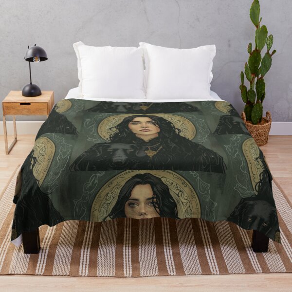 Item preview, Hecate (Hekate) the goddess of magic and her hound designed and sold by MendaciousMina.