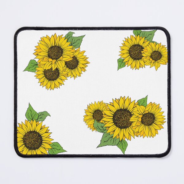 Item preview, Sunflowers with leaves - pack of 4 designed and sold by EmeraldeaArt.