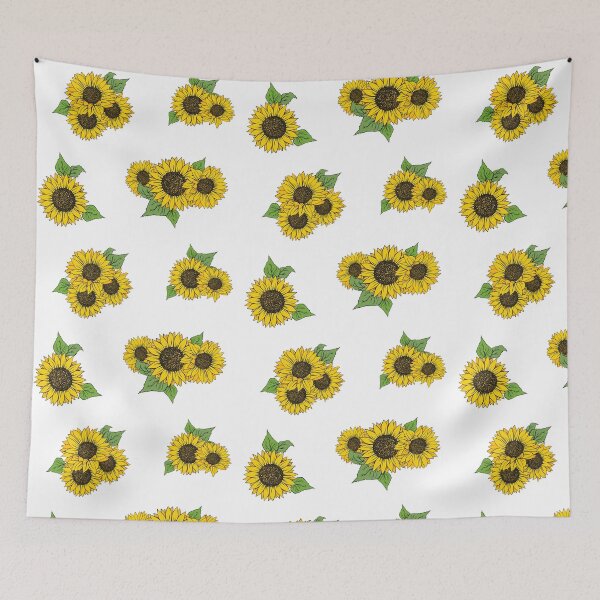 Item preview, Sunflowers with leaves - pack of 4 designed and sold by EmeraldeaArt.