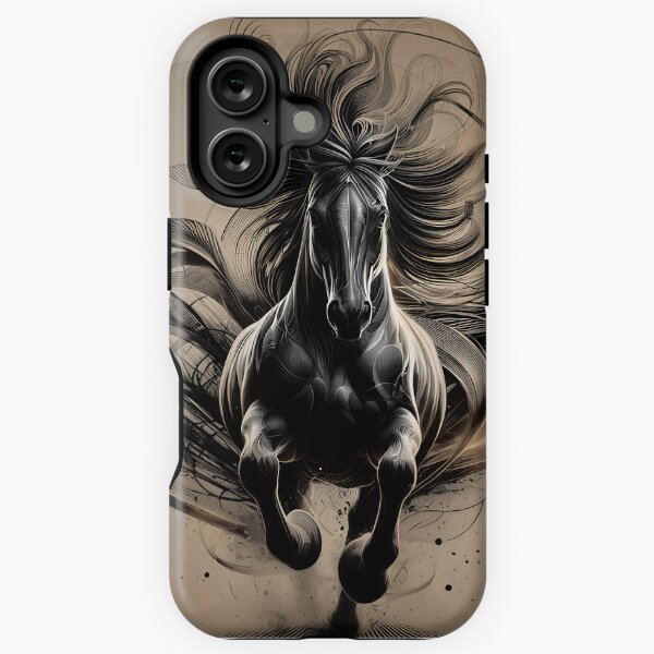 Aperçu de l'œuvre Cheval sauvage créée et vendue par Eds-Art.