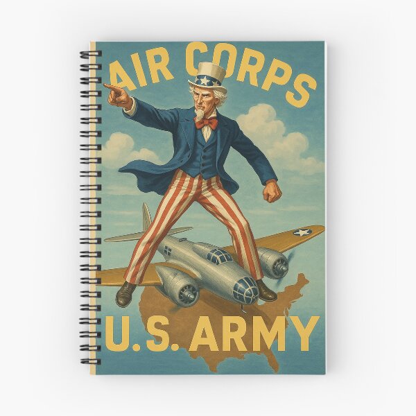 Item preview, US Army Air Corps Poster designed and sold by Skyframe Aviation.