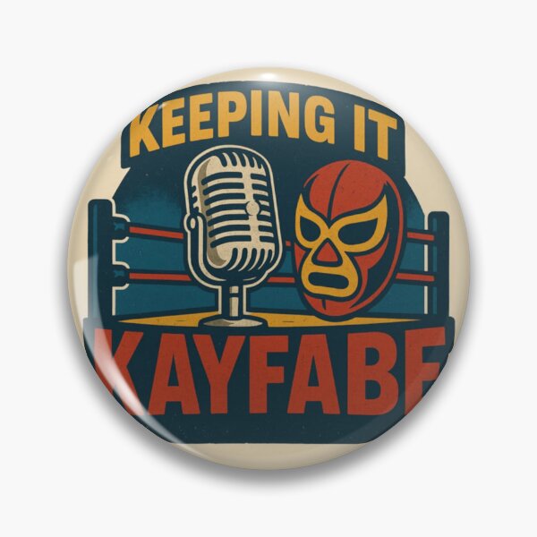Item preview, Keeping it Kayfabe Official Logo designed and sold by UnmaskedKayfabe.