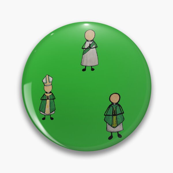 Item preview, Clergy - Green designed and sold by Snowroseblossom.
