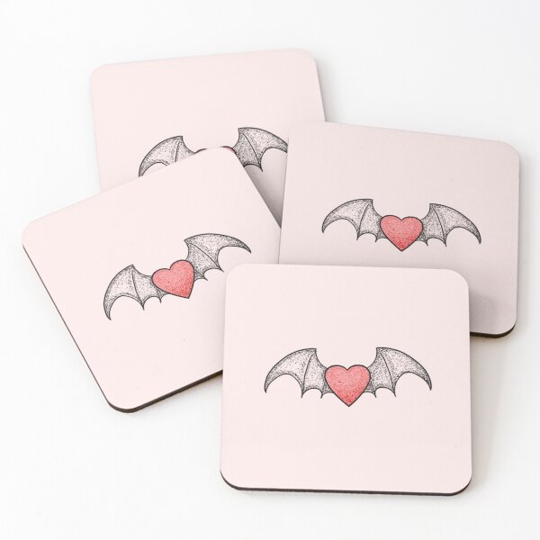 Item preview, Bat Heart designed and sold by TatziArt.