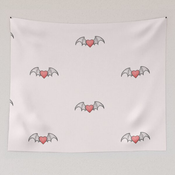 Item preview, Bat Heart designed and sold by TatziArt.