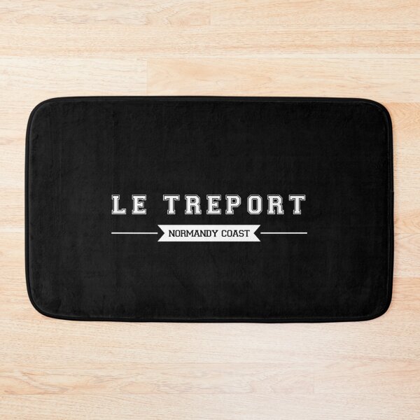 Item preview, Le Tréport, Cliffs and Seaside [black] designed and sold by FrenchTouch77.