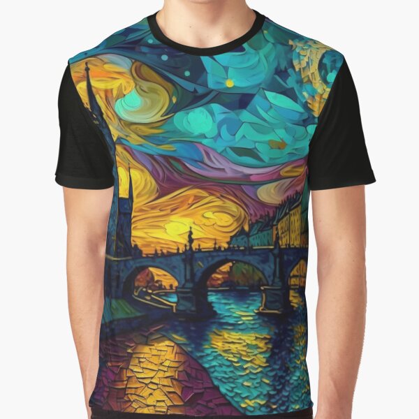 Item preview, Prague at Night designed and sold by Sketchy Business.