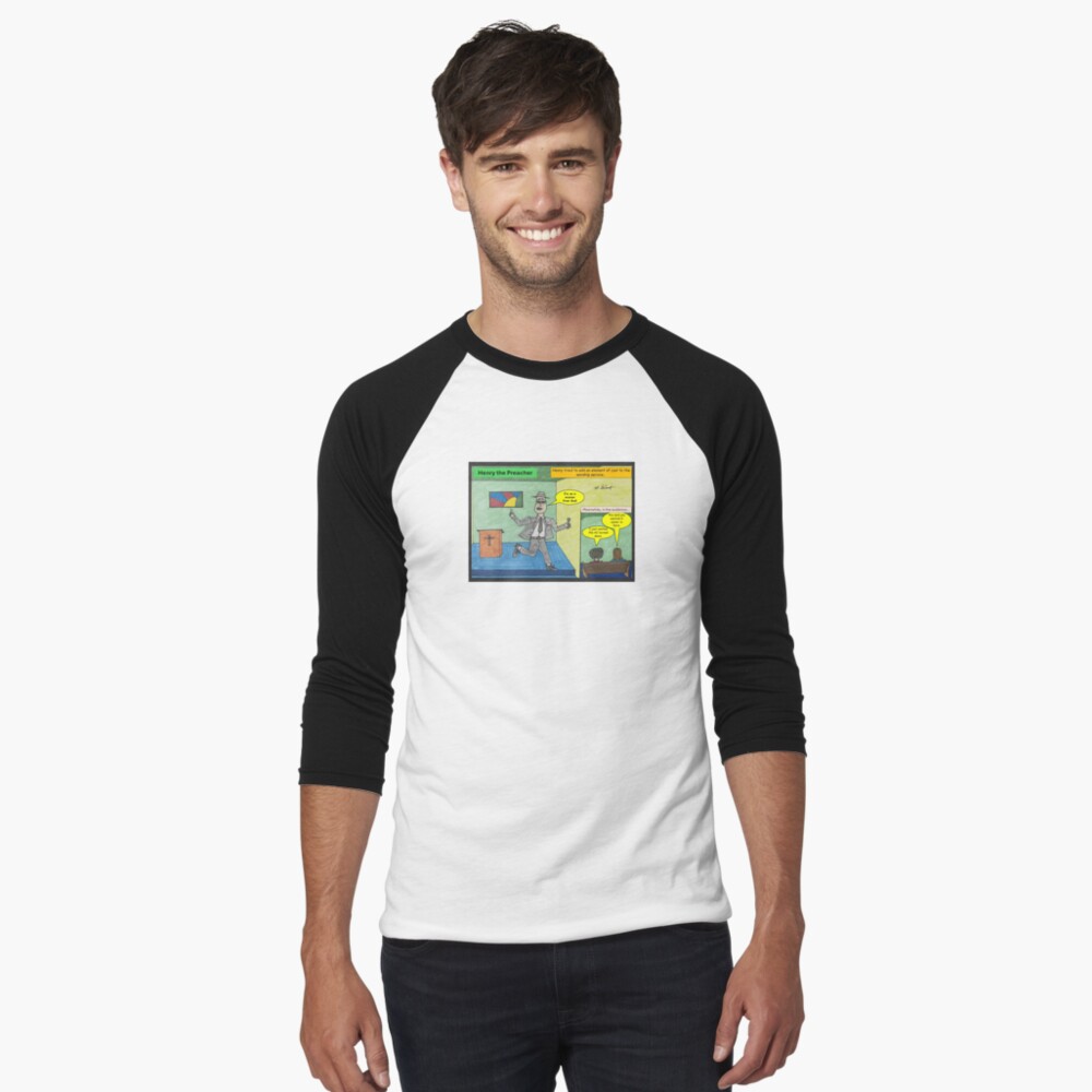 Item preview, Baseball ¾ Sleeve T-Shirt designed and sold by MDeCampArt.