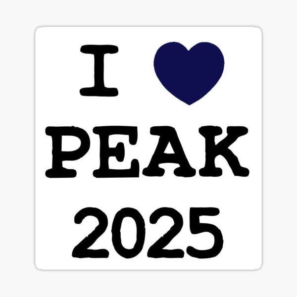 Item preview, i heart peak 25 designed and sold by PEAK2025.