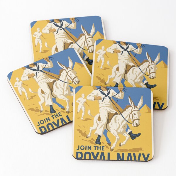 Item preview, Royal Navy Vintage Poster designed and sold by Skyframe Aviation.