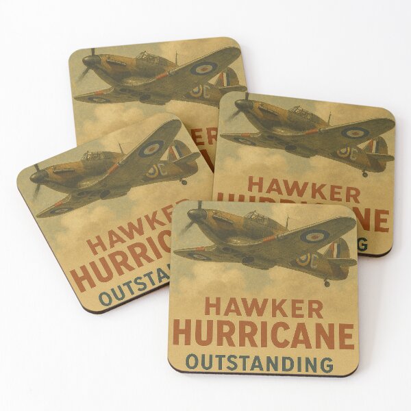 Item preview, Poster Of Hawker Hurricane  designed and sold by Skyframe Aviation.