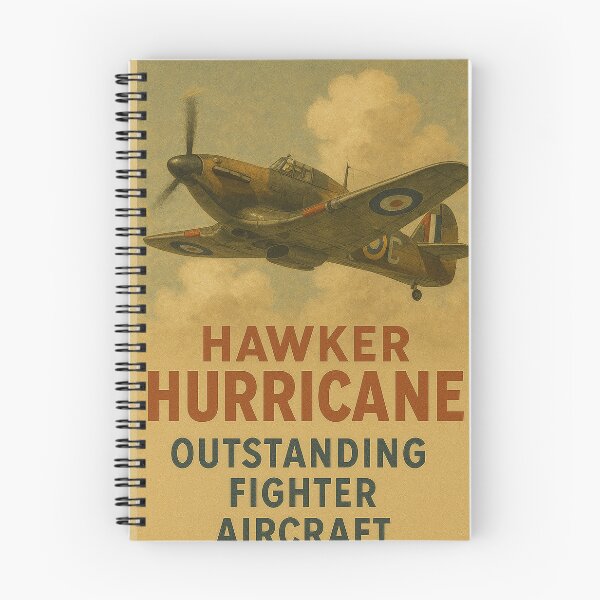 Item preview, Poster Of Hawker Hurricane  designed and sold by Skyframe Aviation.