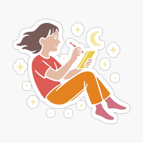 Item preview, Illustrator floating in the space designed and sold by sinemfiit.