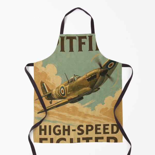 Item preview, Supermarine Spitfire Vintage Poster designed and sold by Skyframe Aviation.
