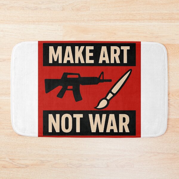 Item preview, Anti-War Protest - Make Art, Not War designed and sold by ZibiArt.