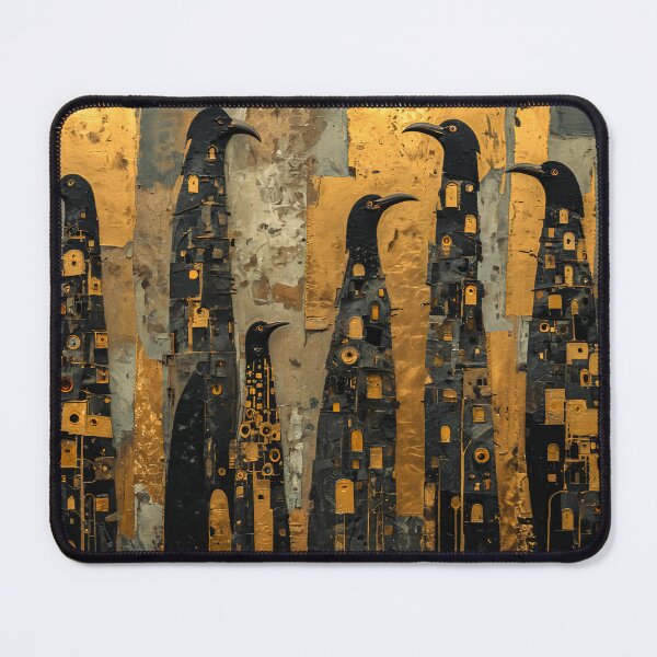 Item preview, Buzzard, birds, silhouette, abstract, original composition, cubism designed and sold by PixelHorizonArt.