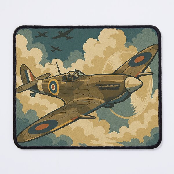 Item preview, Supermarine Spitfire Poster designed and sold by Skyframe Aviation.