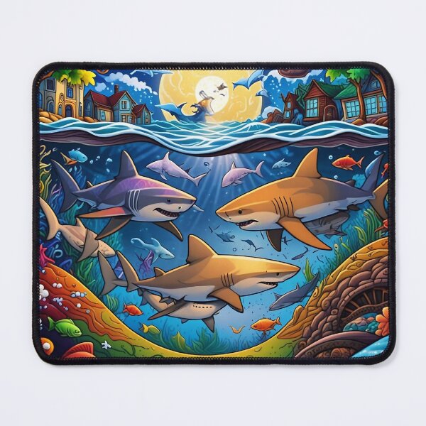 Item preview, Sharks everywhere designed and sold by FutureReady.
