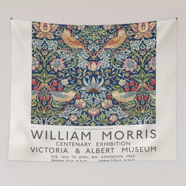 Item preview, William Morris Centenary Exhibition London Poster designed and sold by Gilmour-Prints.