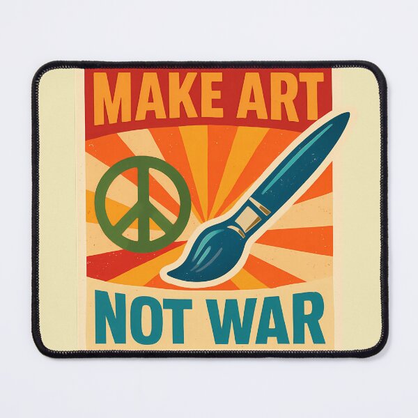 Item preview, Anti-War Protest - Make Art, Not War designed and sold by ZibiArt.