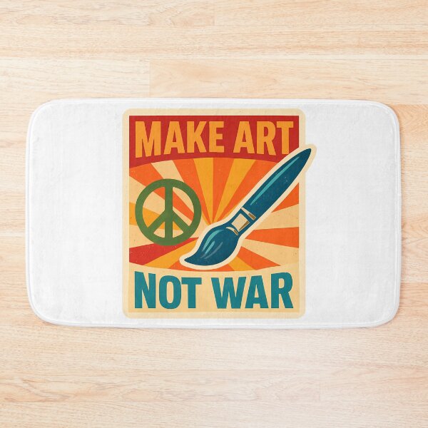 Item preview, Anti-War Protest - Make Art, Not War designed and sold by ZibiArt.